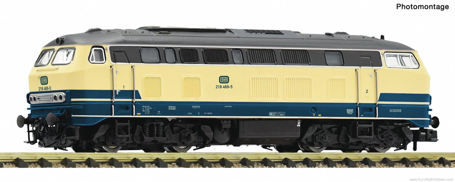 Fleischmann 7370011 Diesel locomotive 218 469-5, DB (Digital Soun