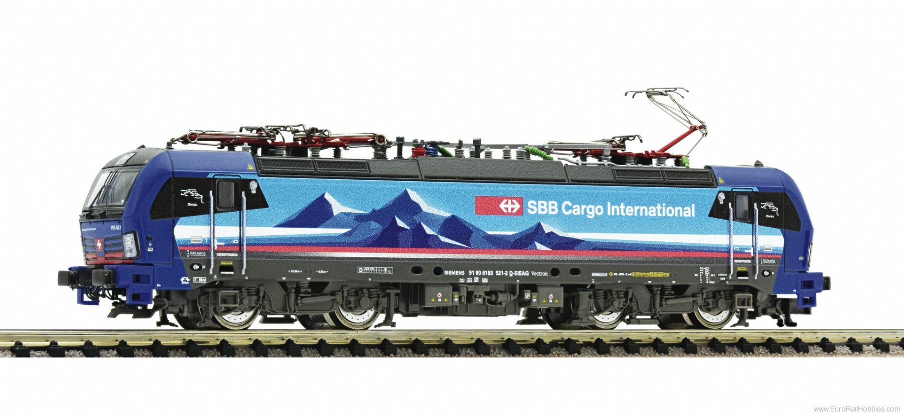 Fleischmann 739319 SBB Cargo Int'l 193 521-2 Electric locomotive