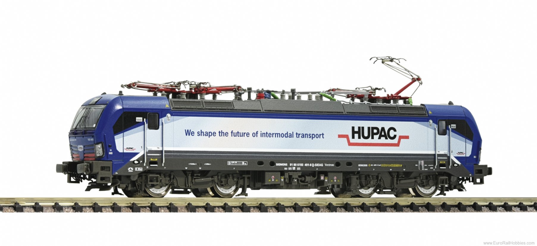 Fleischmann 739396 HUPAC Cl 193 Electric locomotive DCC w/Sound 