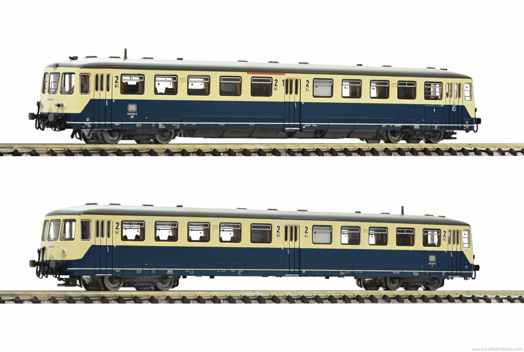 Fleischmann 740101 DB Accumulator rail car class 515 with contro