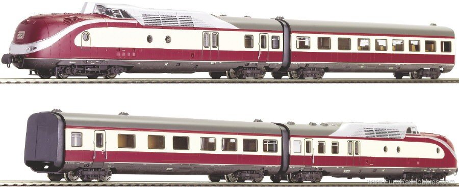 Fleischmann 741073 Four-piece BR 601 DB diesel multiple unit (Di