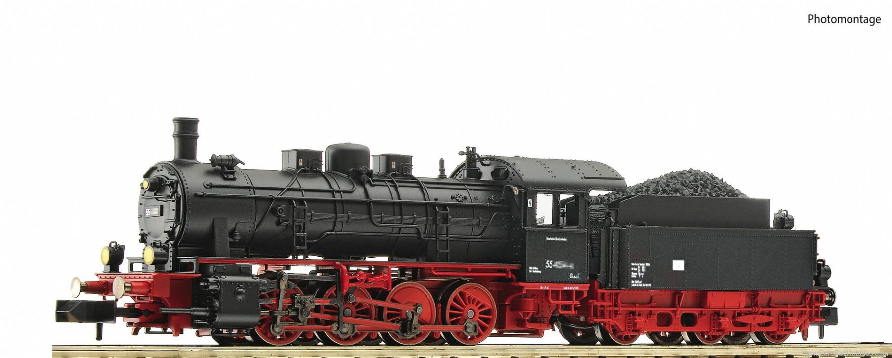 Fleischmann 781309 DR Steam locomotive 55 4467-1