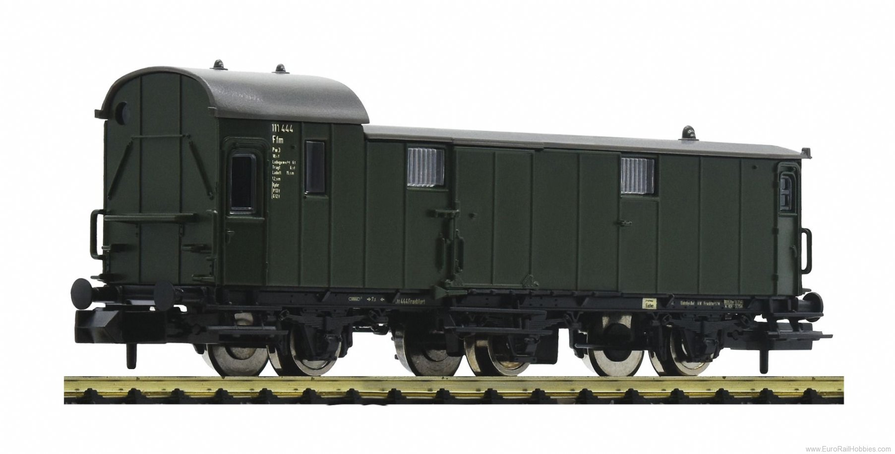 Fleischmann 806801 3-axled baggage coach type Pw 3i pr11 DB