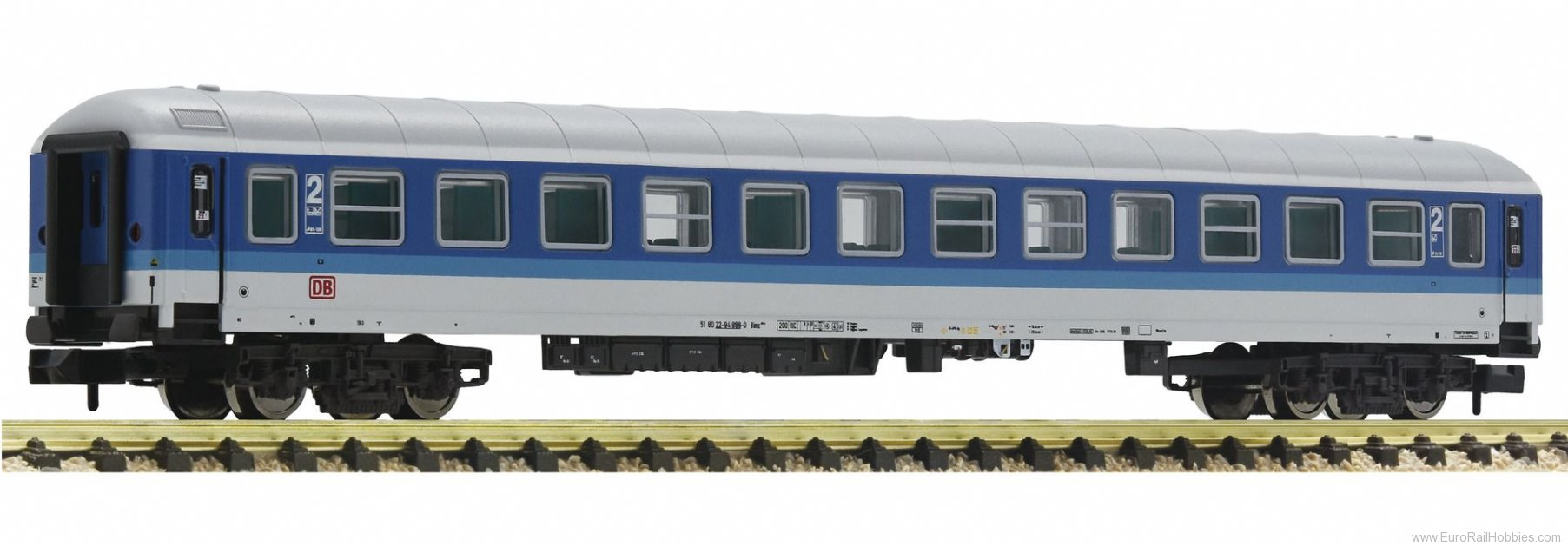Fleischmann 817705 DB AG 2nd class InterRegio coach type Bim 263