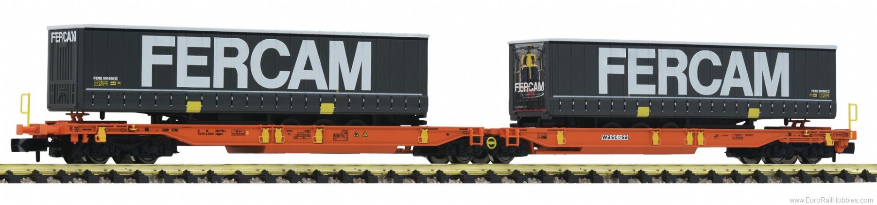 Fleischmann 825010 Articulated double pocket wagon T2000 Wascosa
