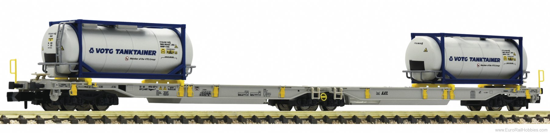 Fleischmann 825015 AAE Articulated double pocket wagon