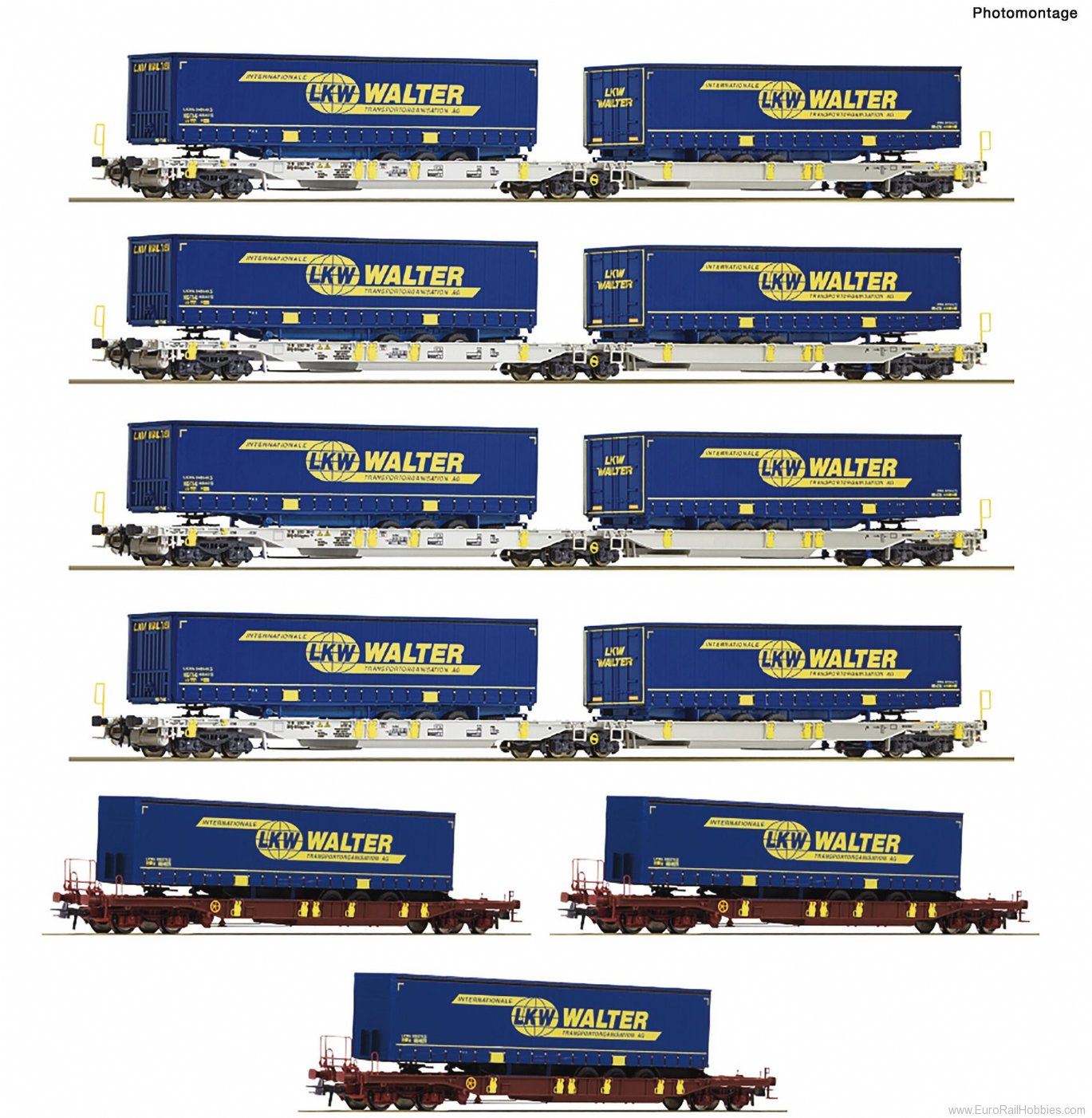 Fleischmann 825024 Pocket wagon type T3,  LKW WALTER Transportor