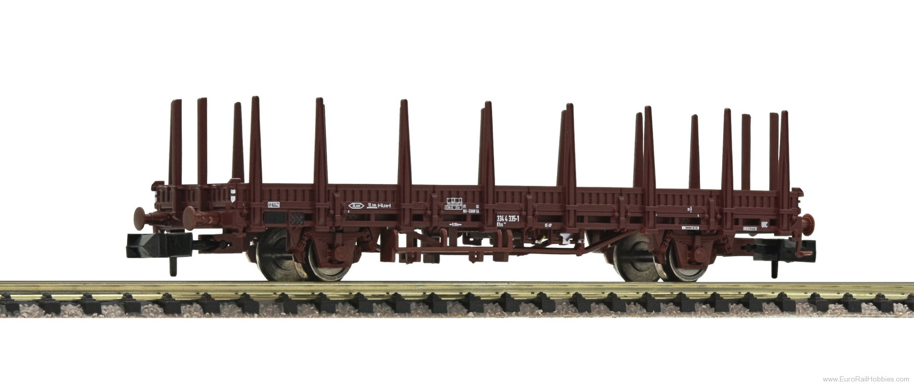 Fleischmann 825733 DB Stake wagon w/Inserted Stanchions