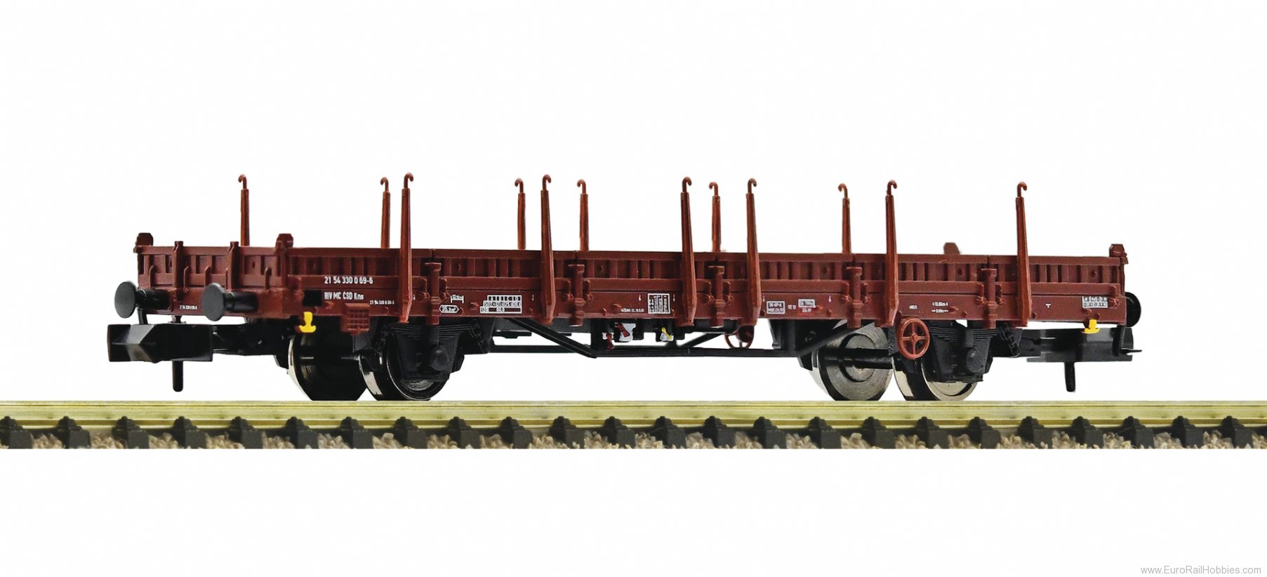 Fleischmann 825746 Swivel stake wagon, CSD