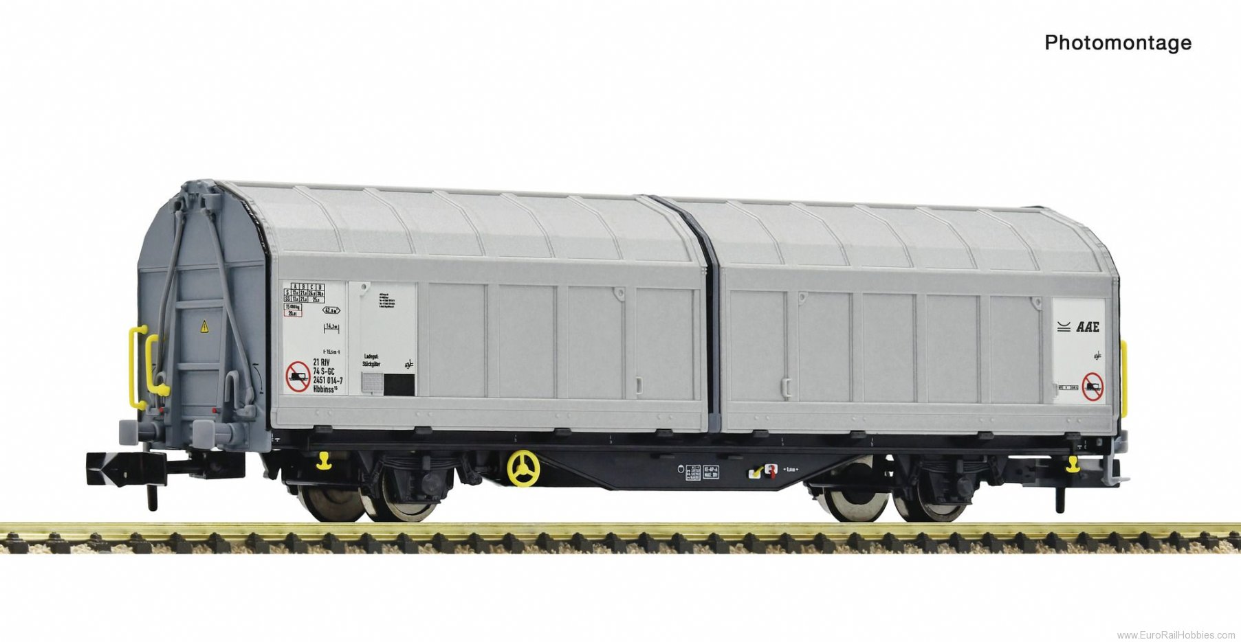 Fleischmann 826255 Sliding wall wagon, AAE