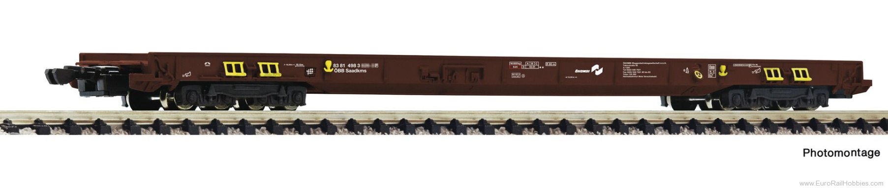 Fleischmann 827110 Ã–BB Low Floor Intermediate Wagon