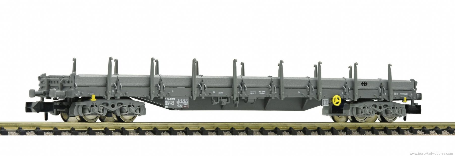 Fleischmann 828821 SBB Flat Wagon with side pannels type Res