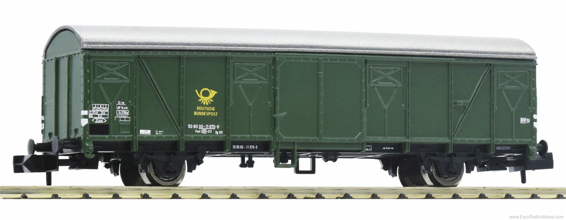 Fleischmann 831511 DB Goods wagon type Post 2ss-t/13 