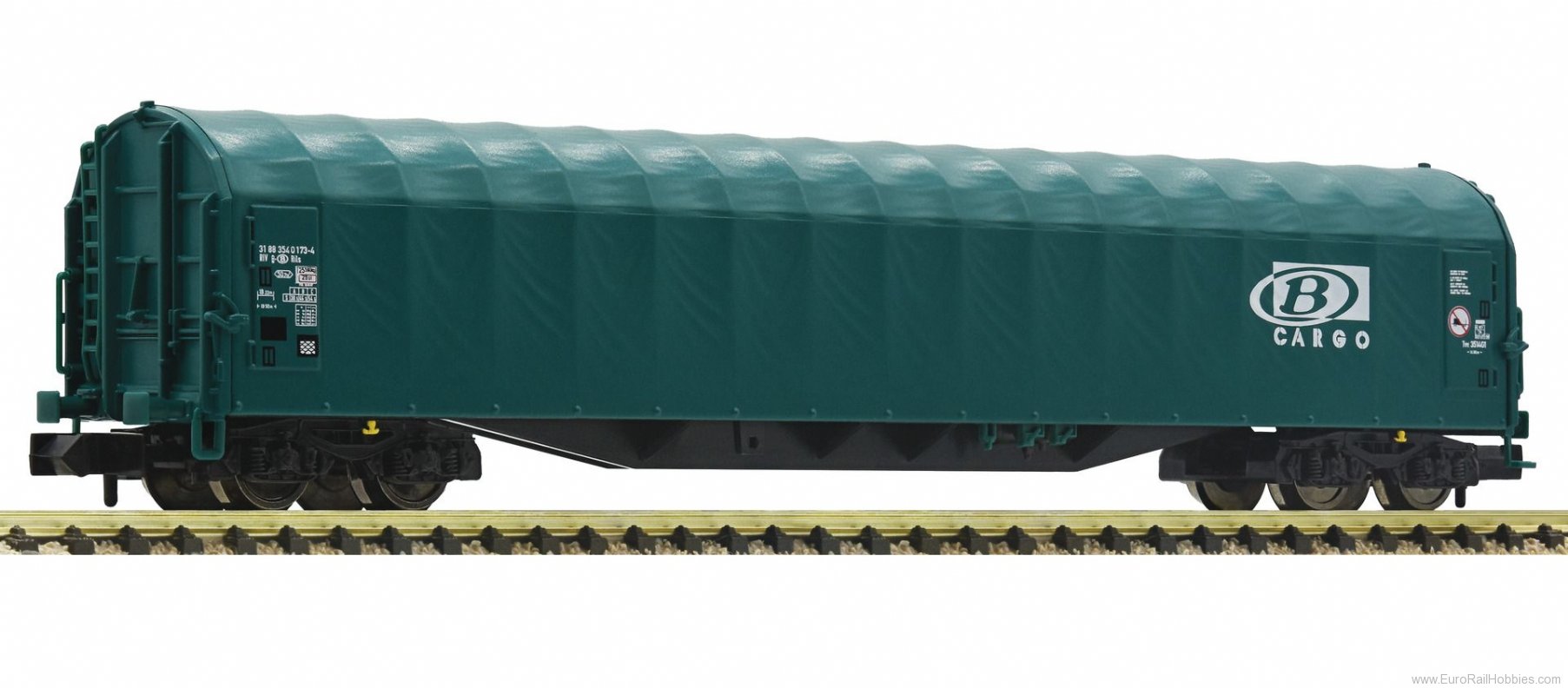 Fleischmann 837701 SNCB Slide Tarpaulin Wagon