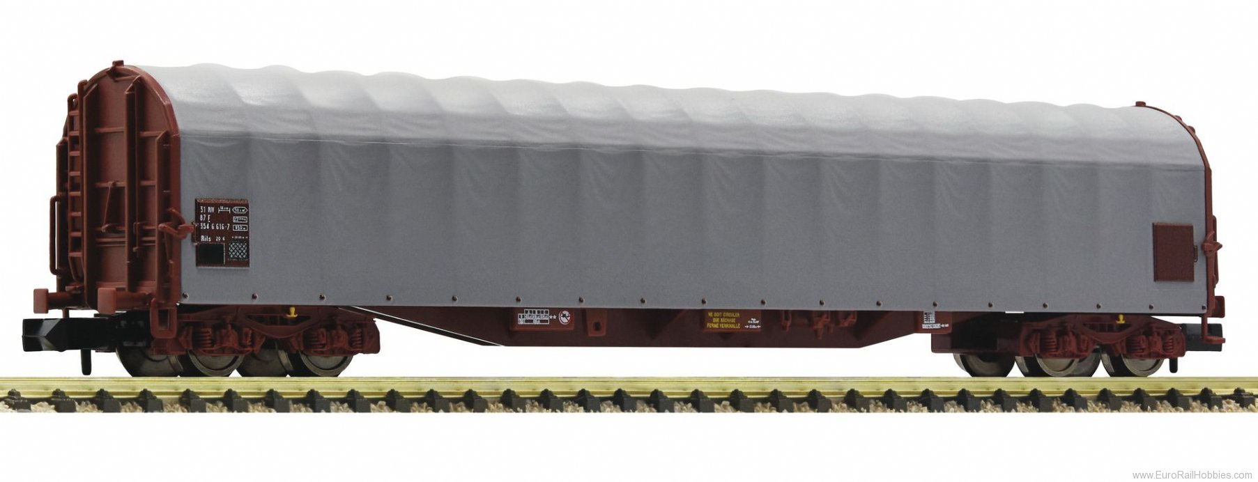 Fleischmann 837704 SNCF Sliding tarpaulin wagon type Rils