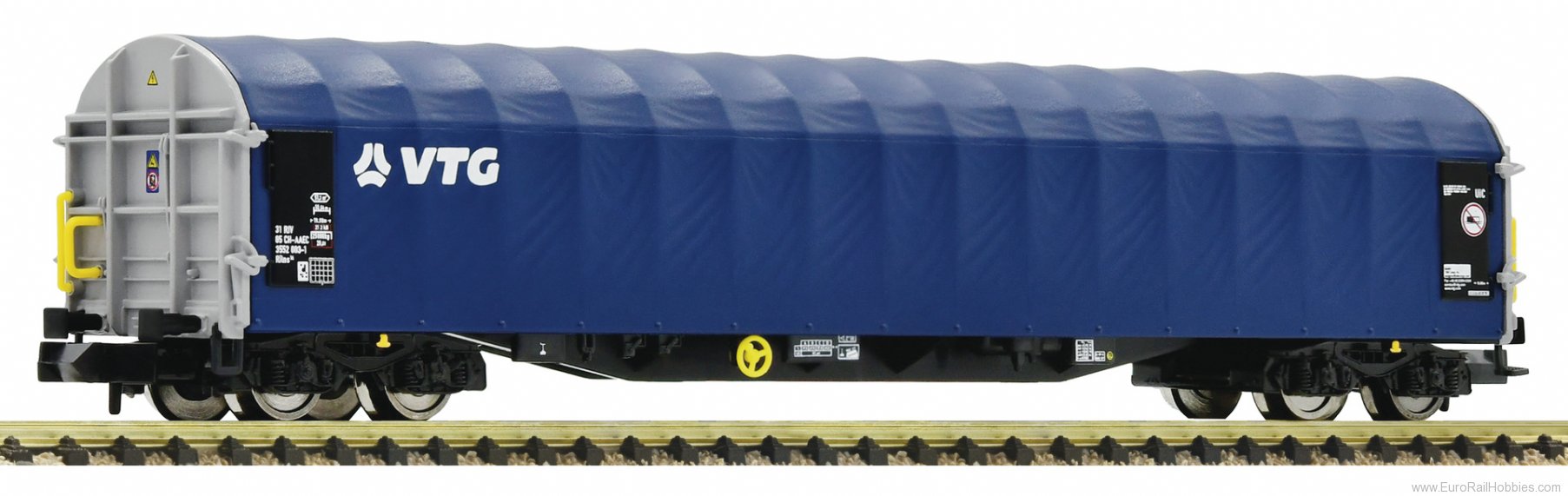 Fleischmann 837712 VTG Sliding tarpaulin wagon 
