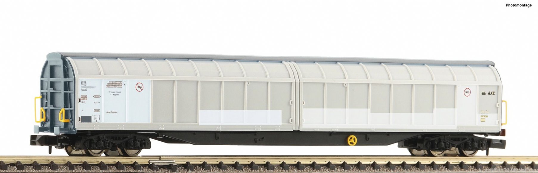 Fleischmann 838316 AAE High Capacity Slide Tarpaulin Wagon
