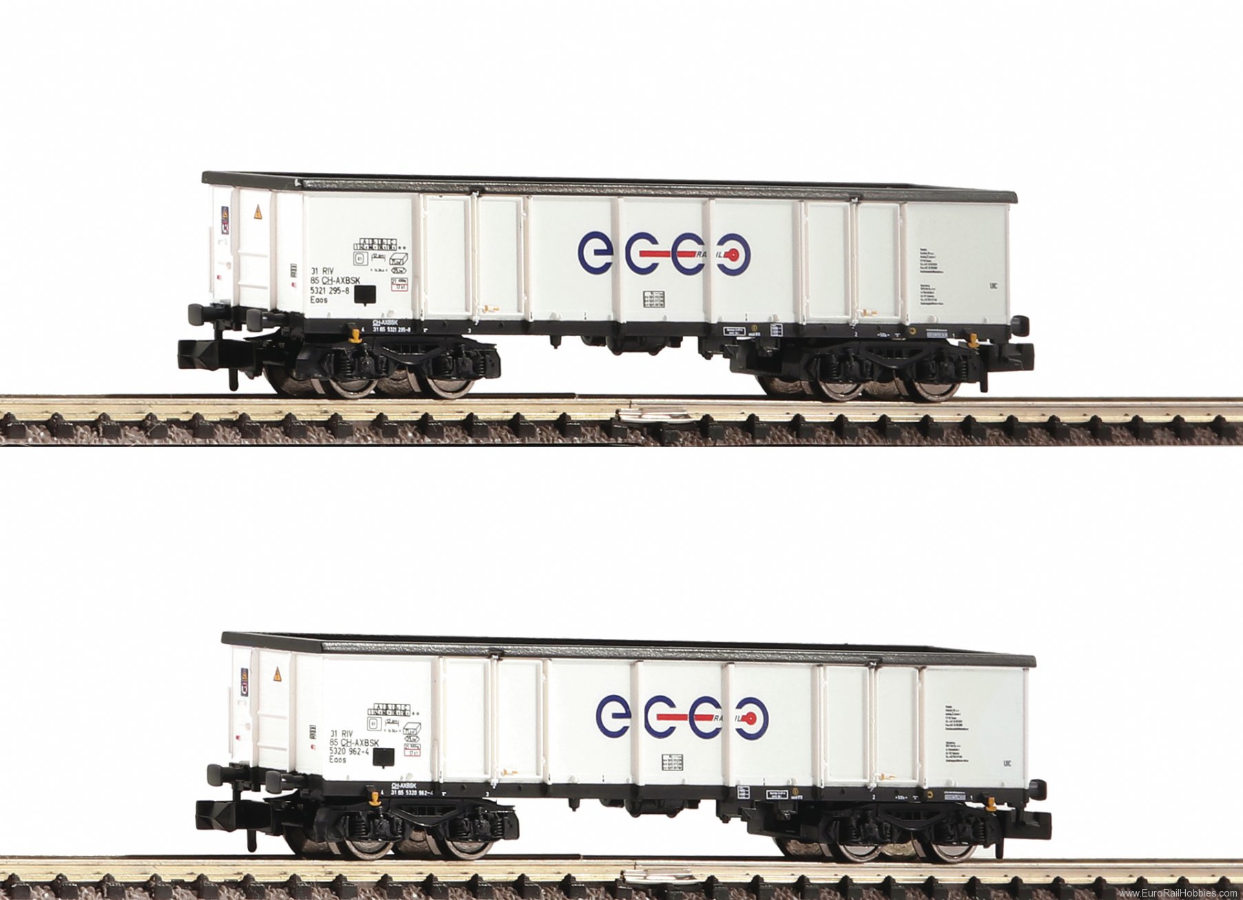 Fleischmann 841014 Ecco Rail 2 Piece Gondola Set