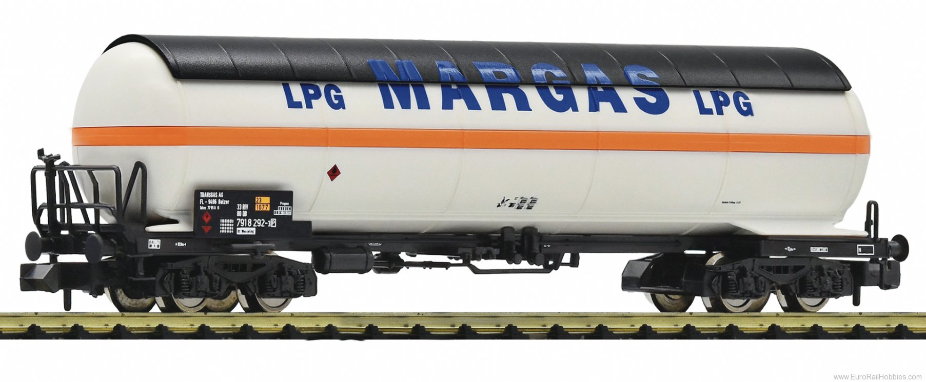 Fleischmann 849117 DB Pressurized gas tank wagon 