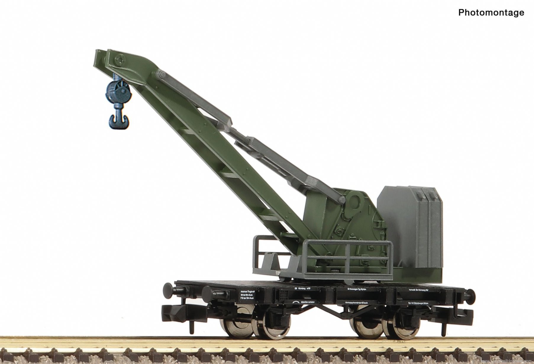 Fleischmann 850301 Crane wagon with similar design to the type W