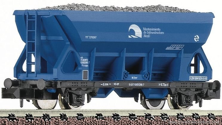 Fleischmann 850903 Ballast Car (blau), RENFE (Infrastructuras) 
