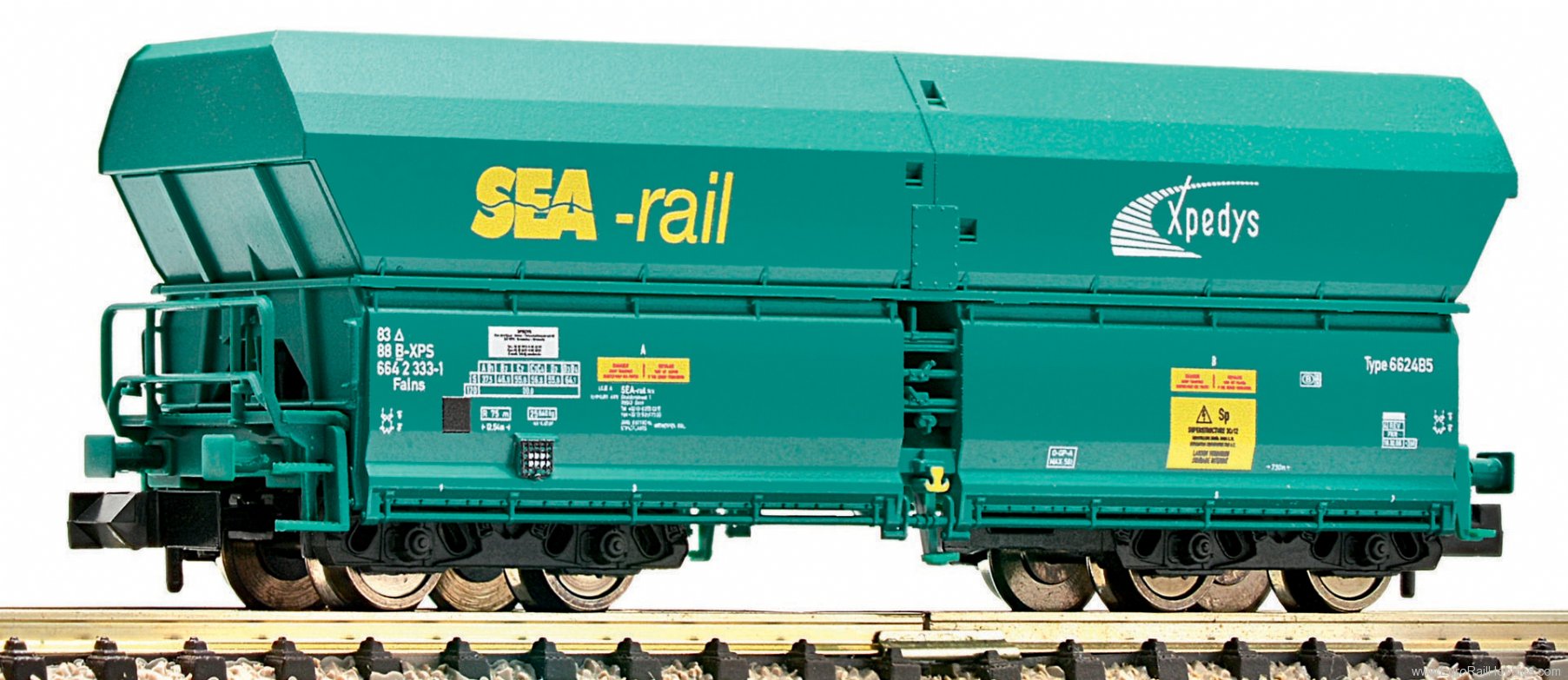 Fleischmann 852324 High capacity self unloading hopper wagon typ