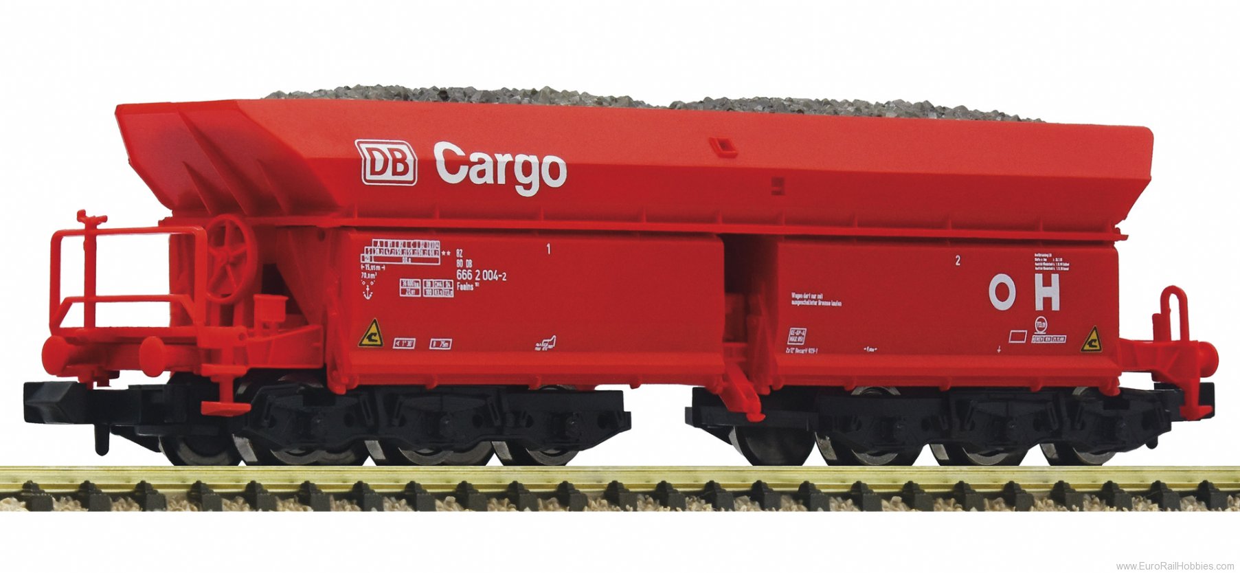 Fleischmann 852703 DB AG (DB Cargo) Self Unloading Hopper Wagon 