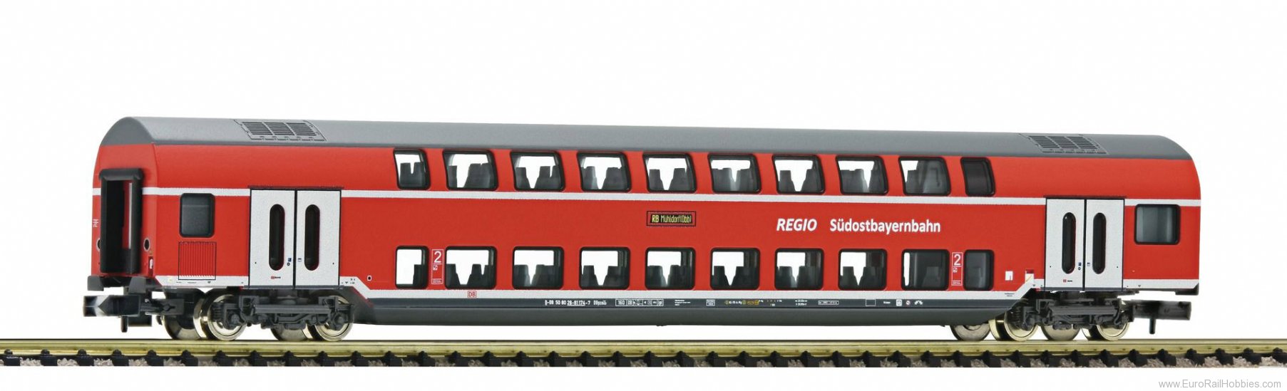 Fleischmann DBAG double-decker 2等制御先頭客車