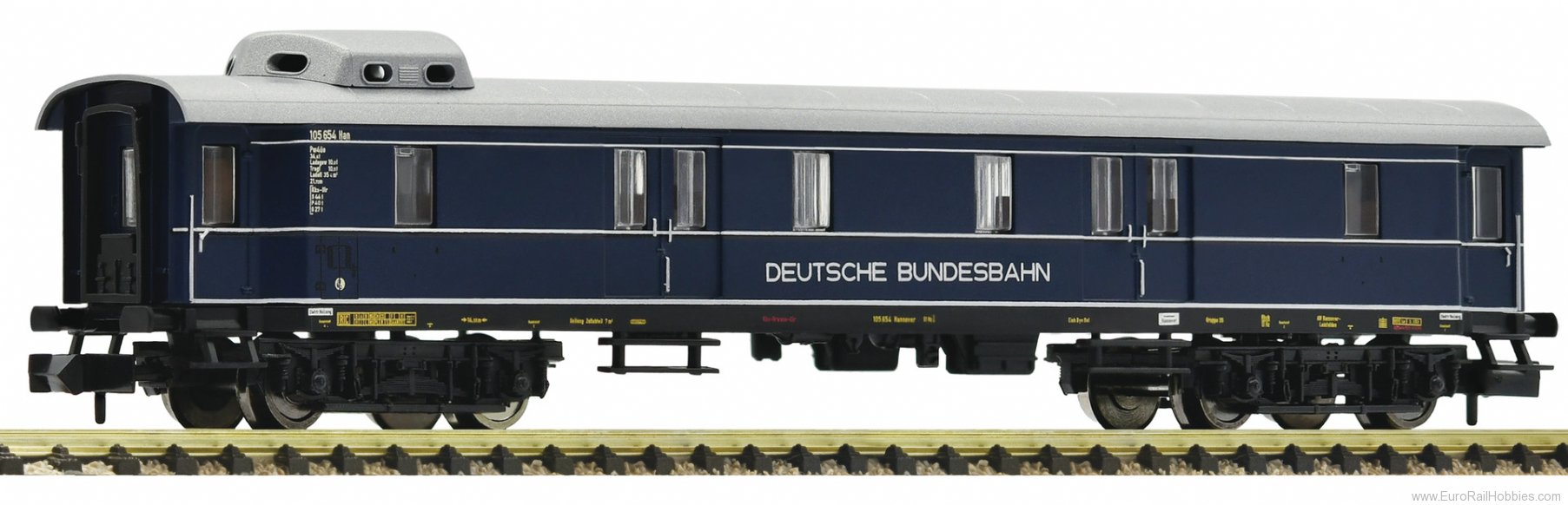 Fleischmann 863004 DB Baggage Coach for long-distance express tr