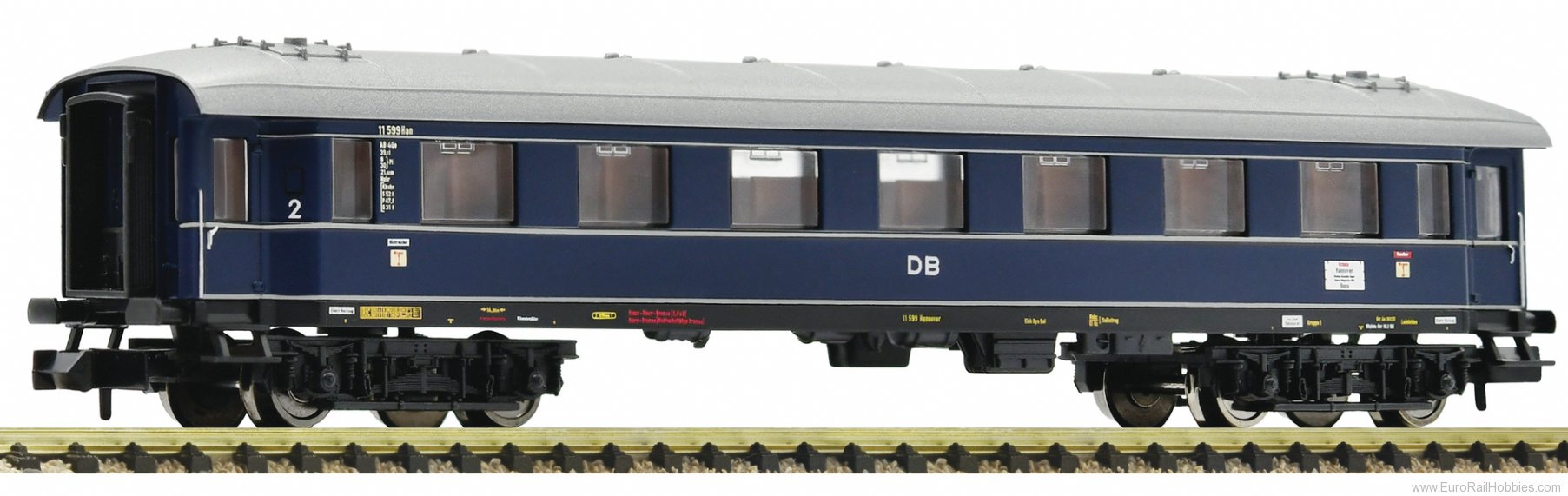 Fleischmann 863103 DB 2nd class Express Coach for long-distance 