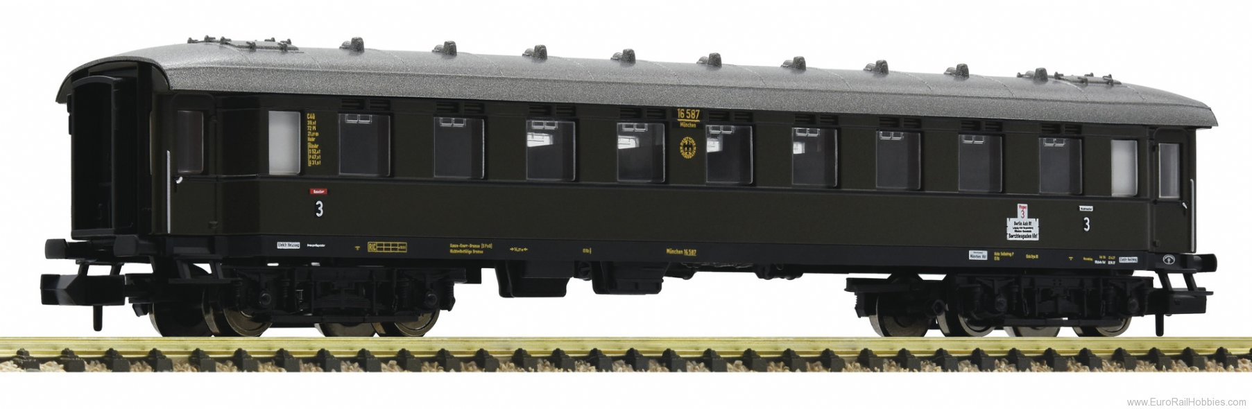 Fleischmann 863203 DRG 3rd class Fast Train Coach