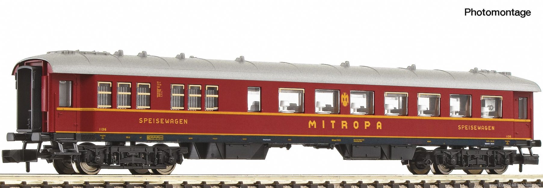 Fleischmann 863302 MITROPA Fast Train Dining Coach