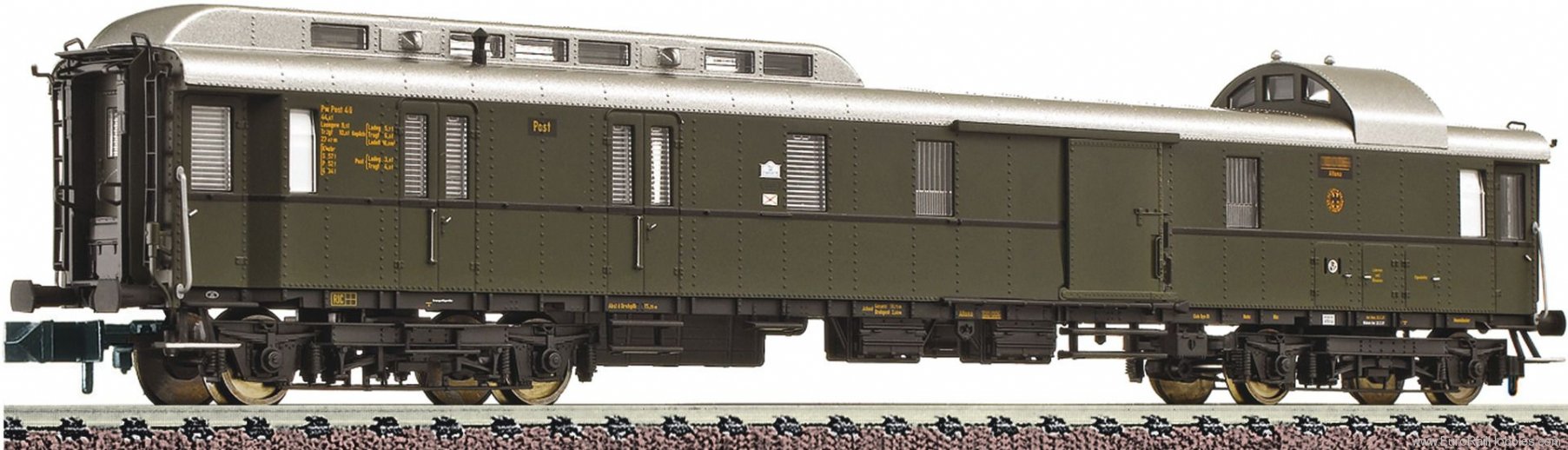 Fleischmann 863604 DRG Standard Post and Baggage Coach