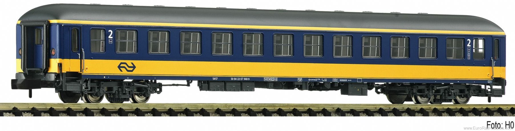 Fleischmann 863999 NS 2nd class ICK passenger carriage 