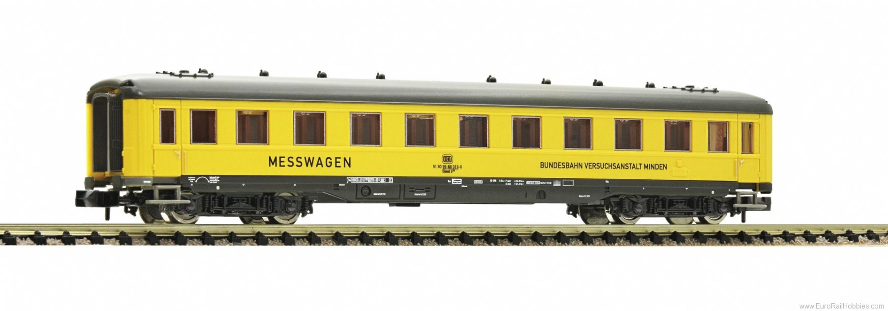Fleischmann 867406 DB Power Measurement Car of the Bundesbahn Ve