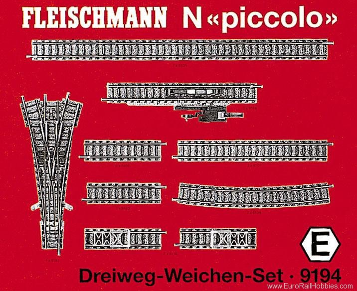 Fleischmann 9194 Piccola N Scale Extension Set E