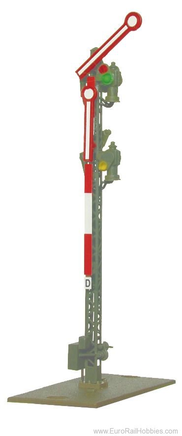 Fleischmann 920901 N Semaphore home signal with 2 uncoupled arms