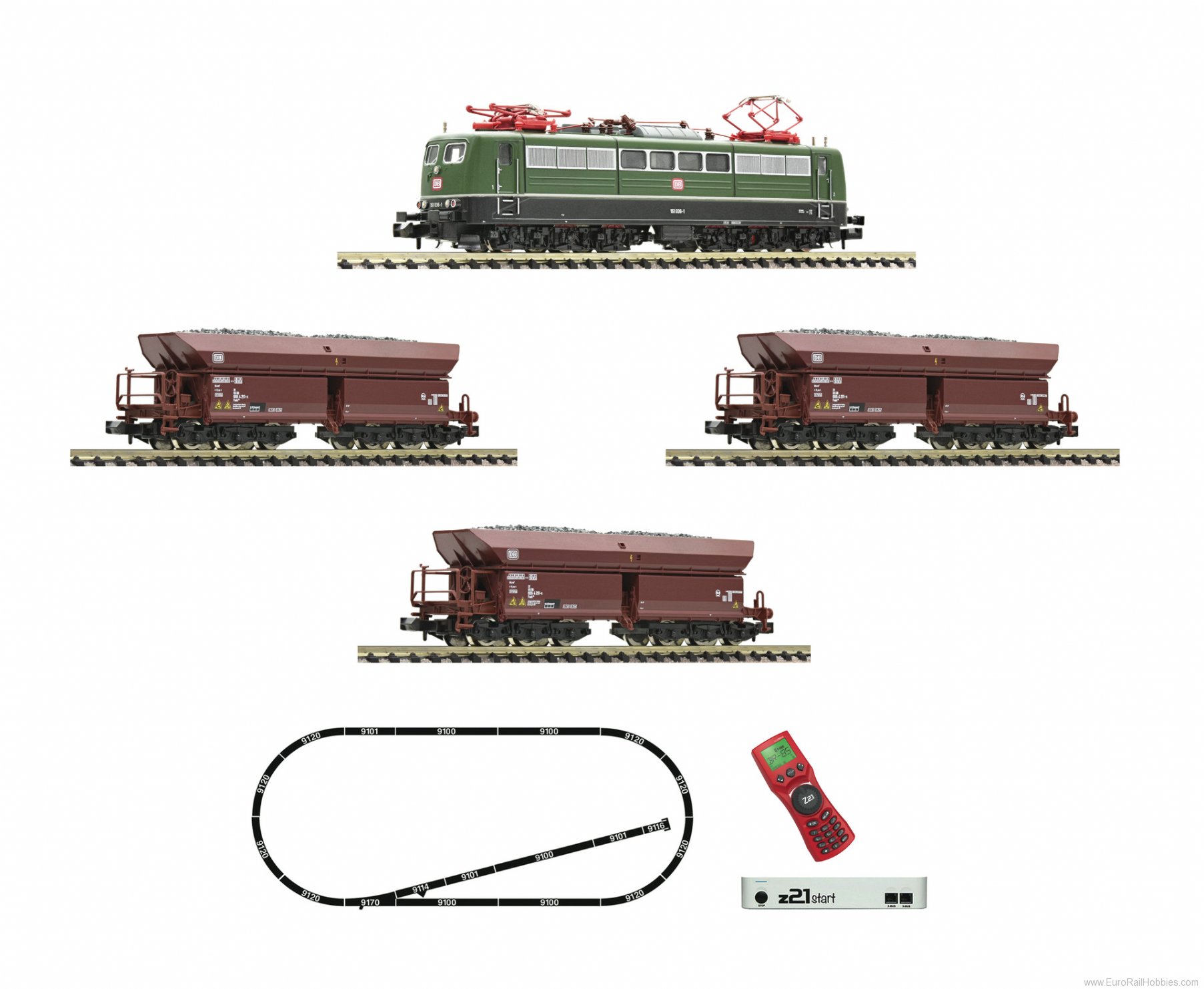 Fleischmann 931896 DB Digital Starter Set z21: Electric locomoti