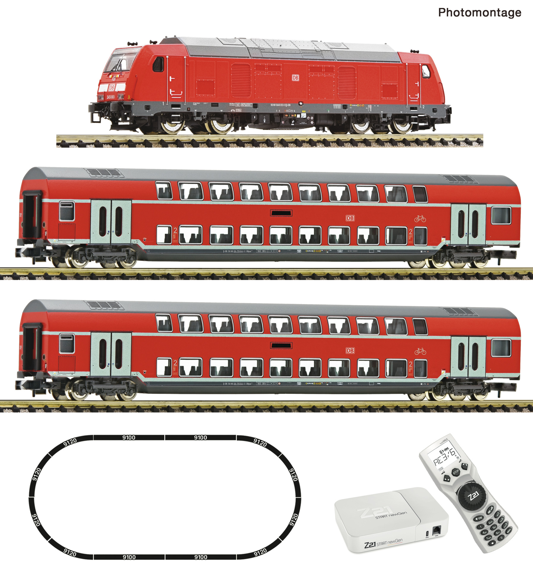 Fleischmann 5170006 N Z21 START newGen digital set: Diesel