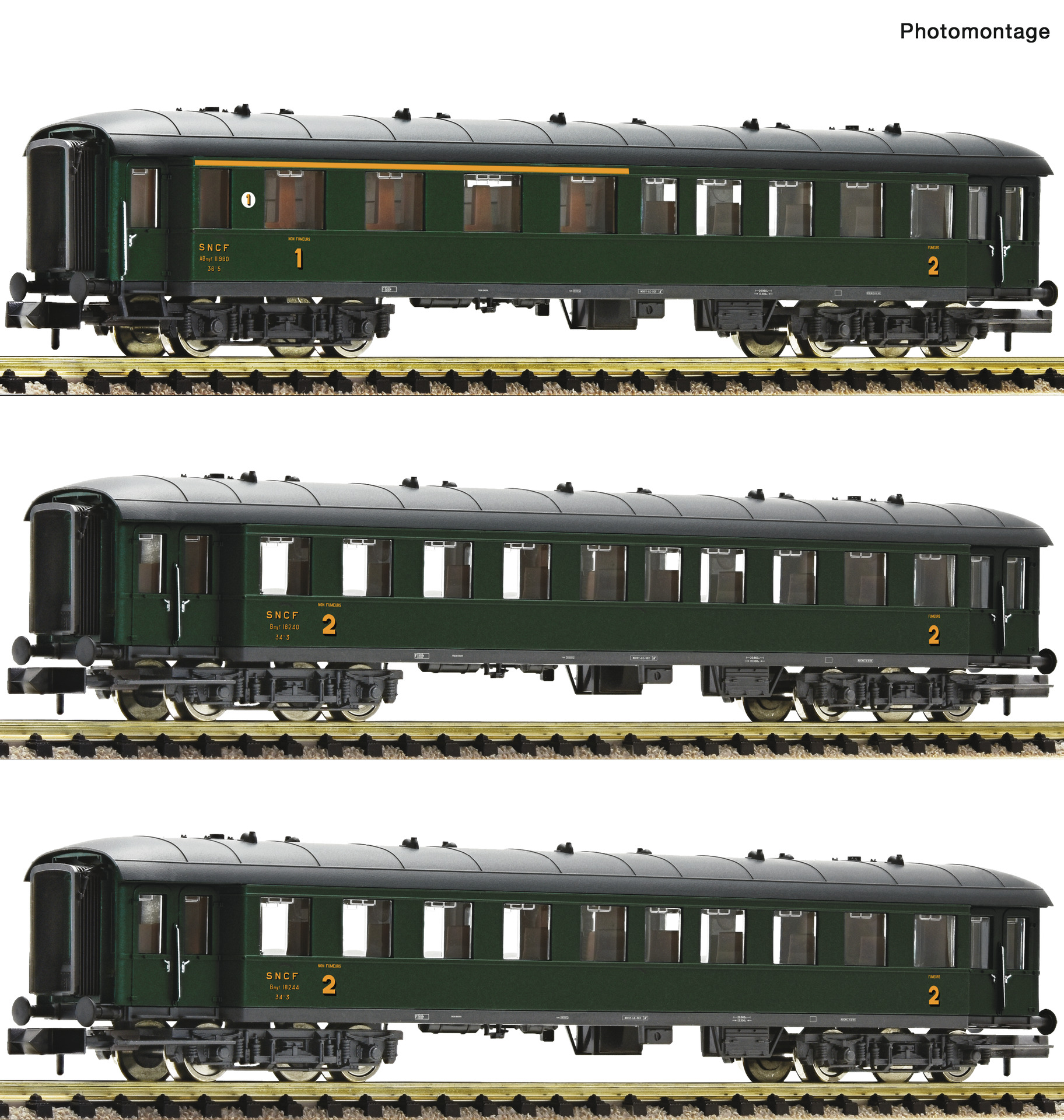 FLEISCHMANN　 オーストリア　客車 Yahoo!オークション - FLEISCHMANN OBB オーストリア EC客車5両