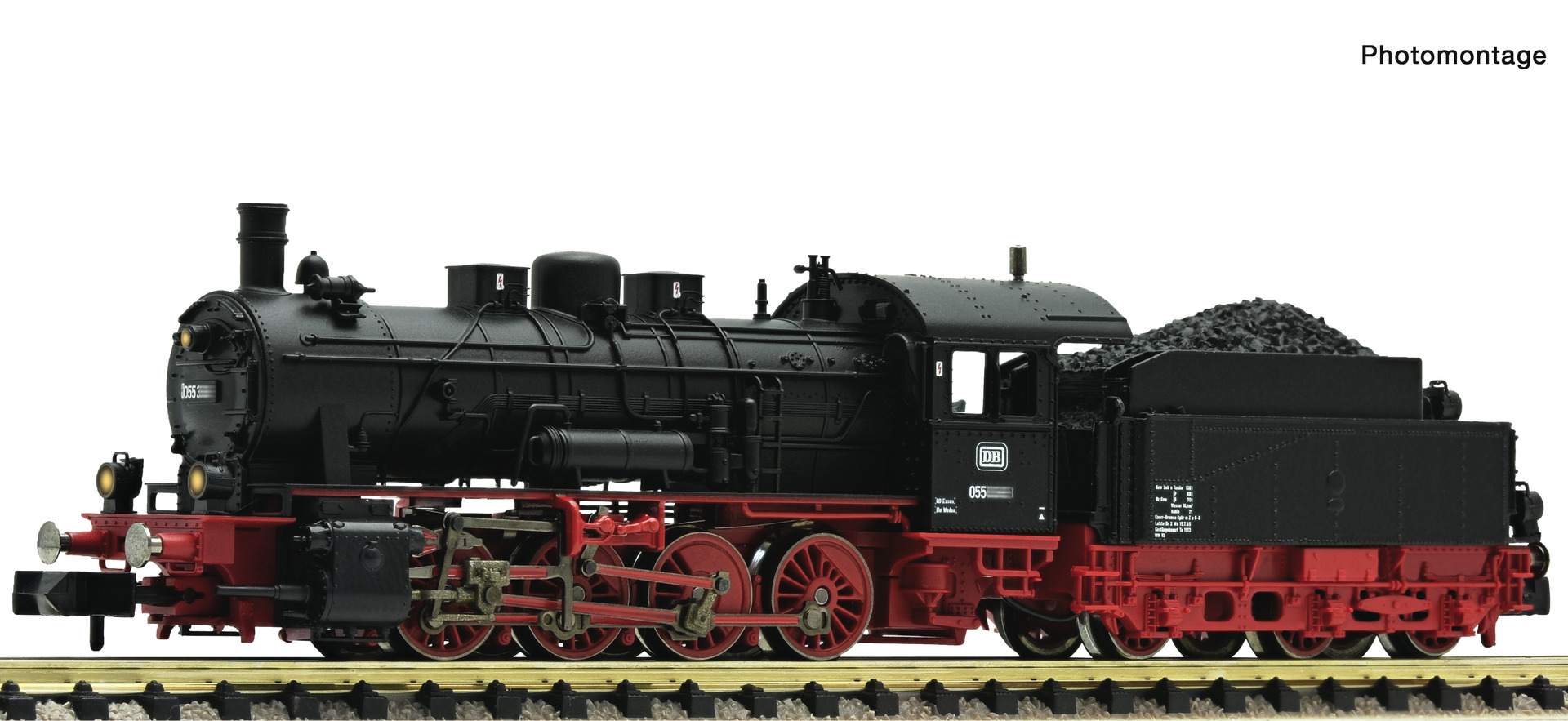 Fleischmann 7160017 N DB Steam locomotive 055 635-7