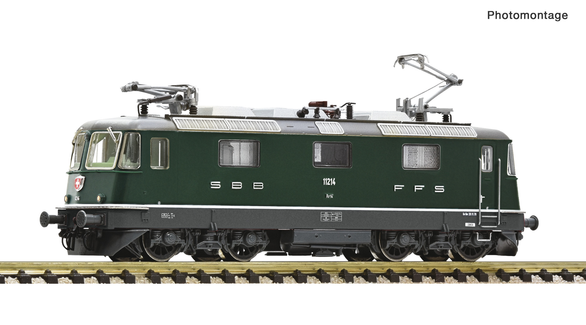 Fleischmann 732471 N SBB Electric locomotive Re 4/4 II 11214