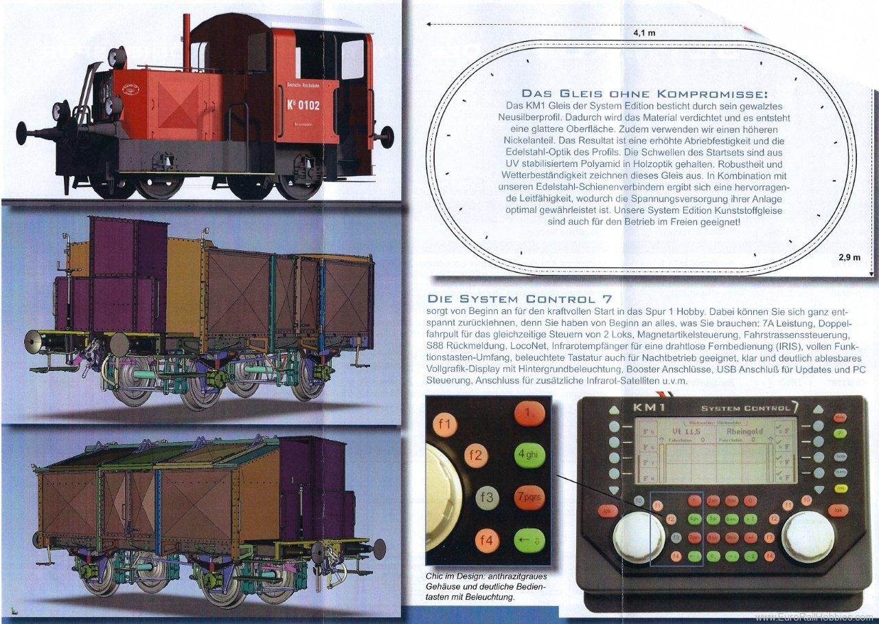 KM1 100002 DB KOF Bw Regensburg Diesel Locomotive Starte