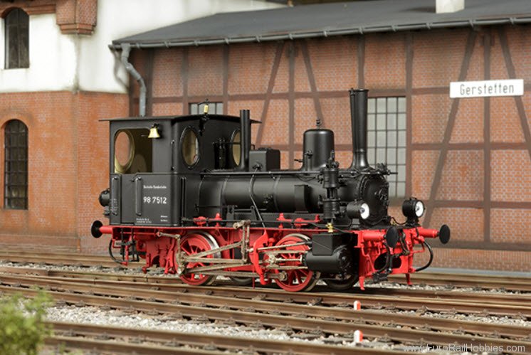 KM1 100008 KM1 BR98.75 Steam Locomotive w/2 Freight Cars