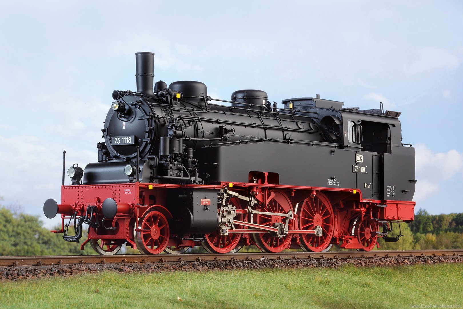 KM1 107505 KM1 - DB BR 75 0609 German Steam Locomotive (