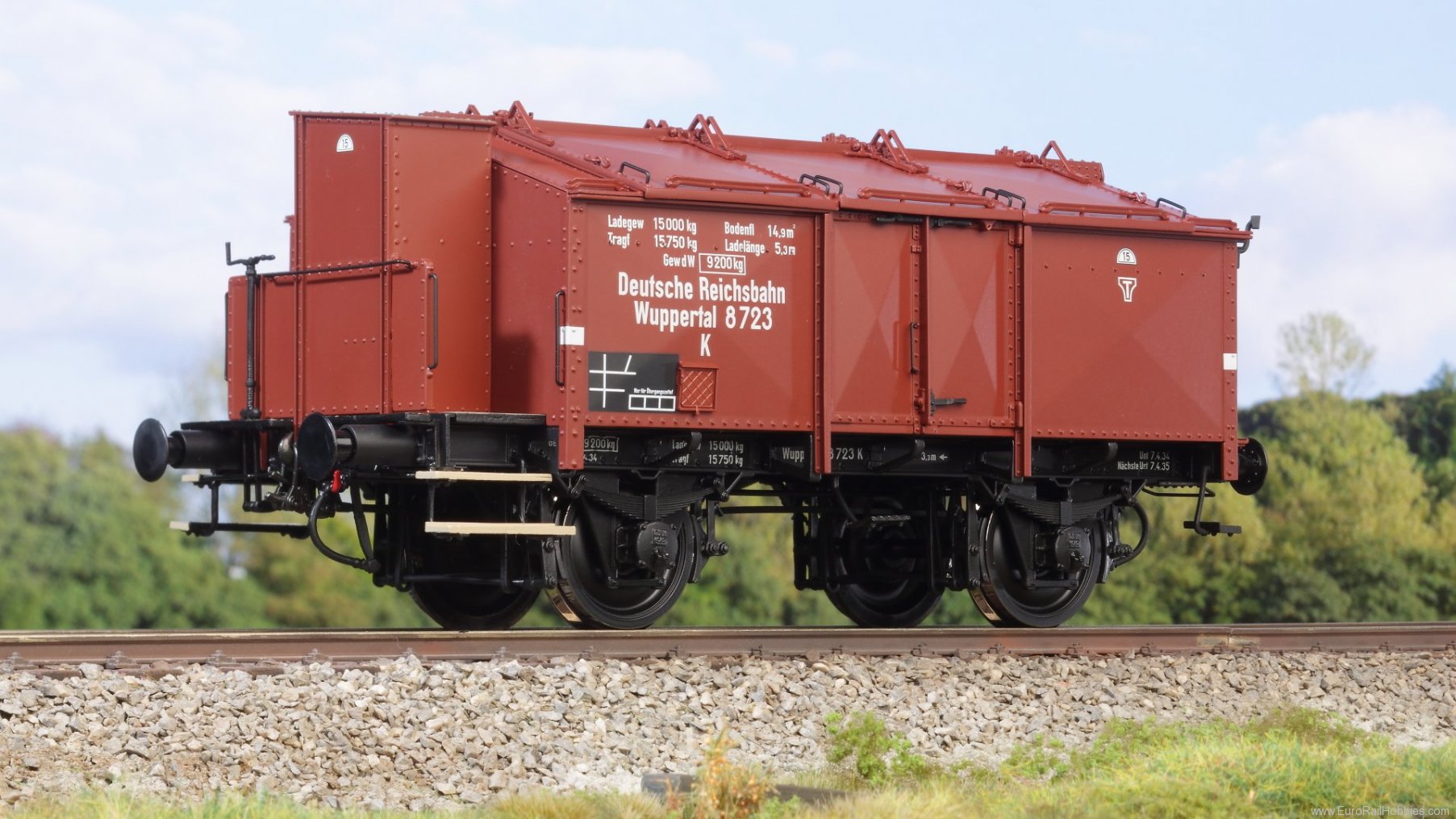 KM1 200604 DB Gondola ''Wuppertal'' with brakeman''s cab