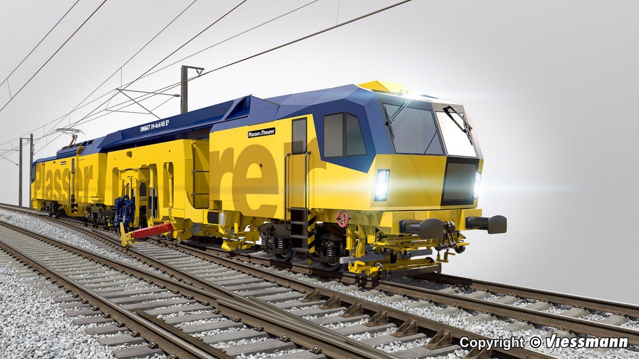 Kibri 16700 Unimat 09-4x4/4S E3 tamping machine, P & T â