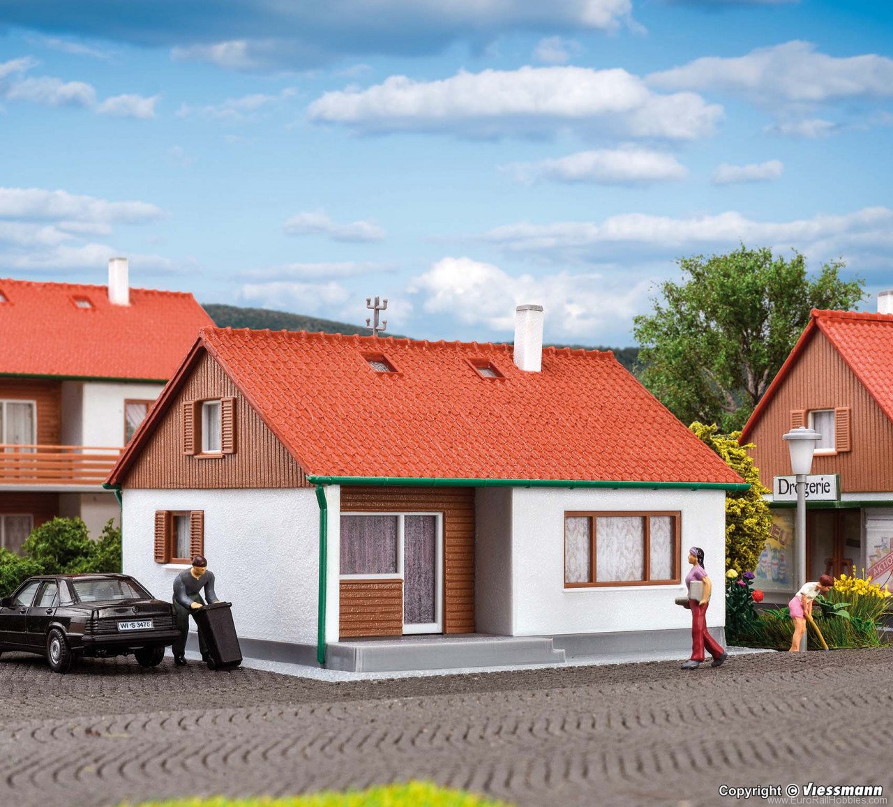 Kibri 38721 H0 Detached house Untere Aue