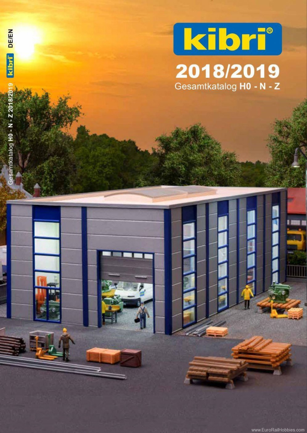 Kibri 99905 Kibri Catalogue 2018/19 DE/ENGLISH