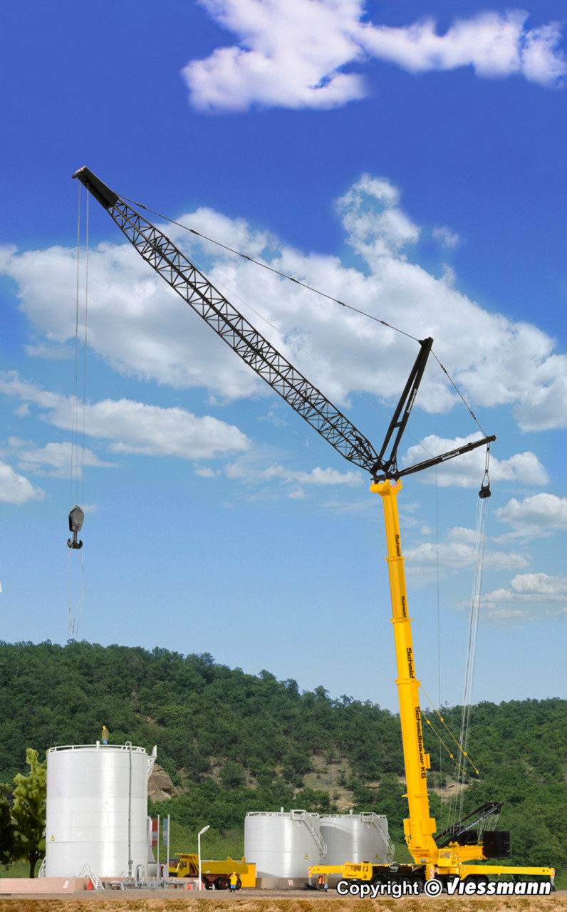 kibri 13005 LIEBHERR LTM 1400 HOゲージ Kibri Heavy Mobile Cranes Liebherr LTM 1400 With Extension